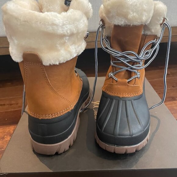 New! JCrew Perfect Winter boots with sherpa - size 9 - Picture 5 of 6
